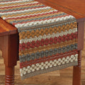 Gathered Pumpkin Chindi Cotton Table Runner