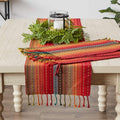 Southwest Spice Woven Cotton Table Runner